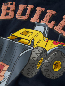 NAME IT T-shirt Malik Tonka Navy Blazer